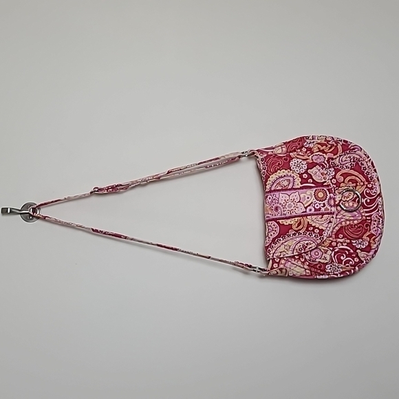 Vera Bradley Handbags - Vera Bradley pink paisley shoulder bag